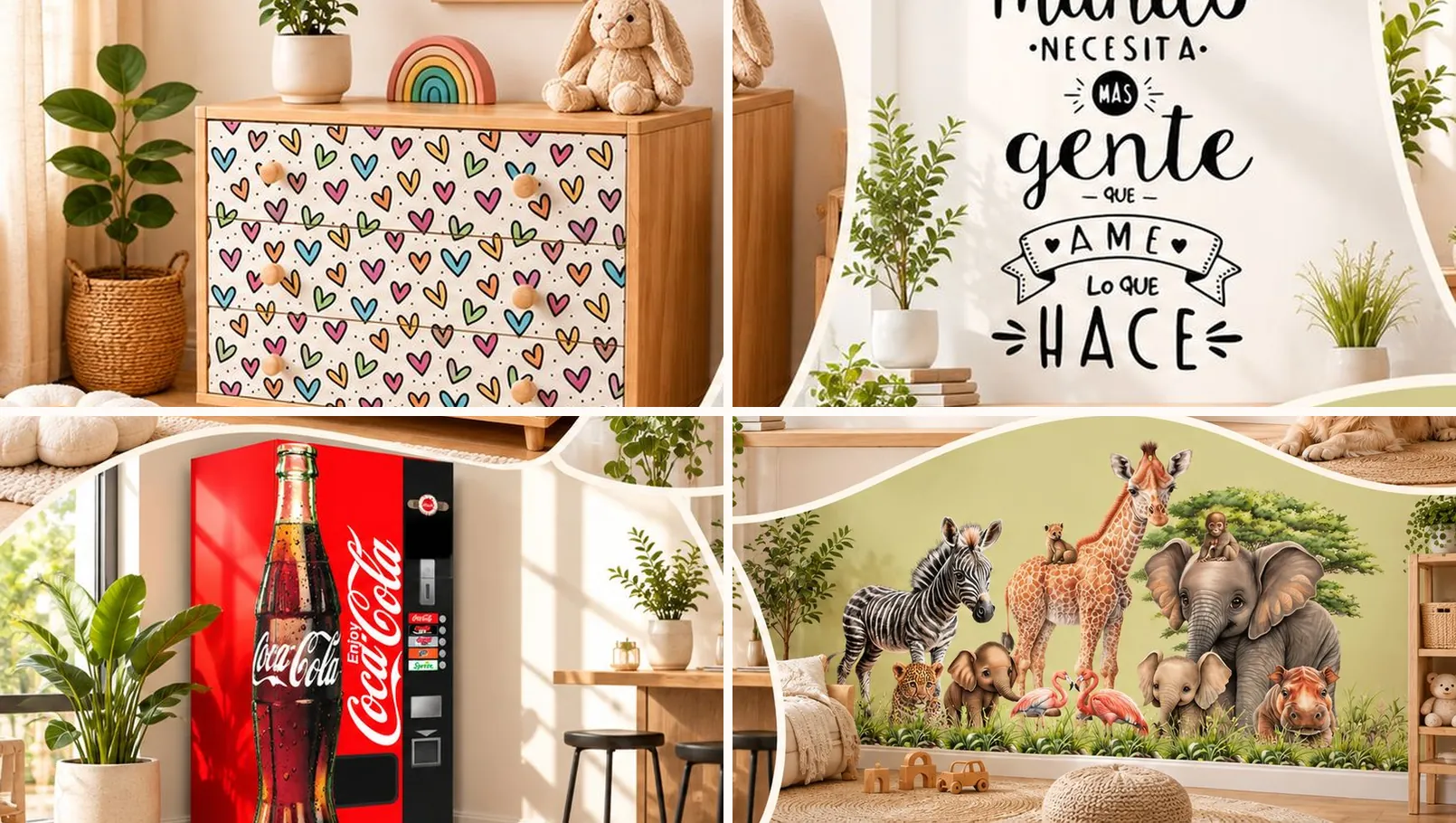 Ideas de decoración y vinilos de Creatuvynilo