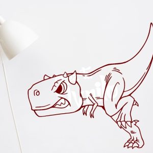 Vinilo Infantil Carnotaurio Decoracion Cuarto 60x 60cm