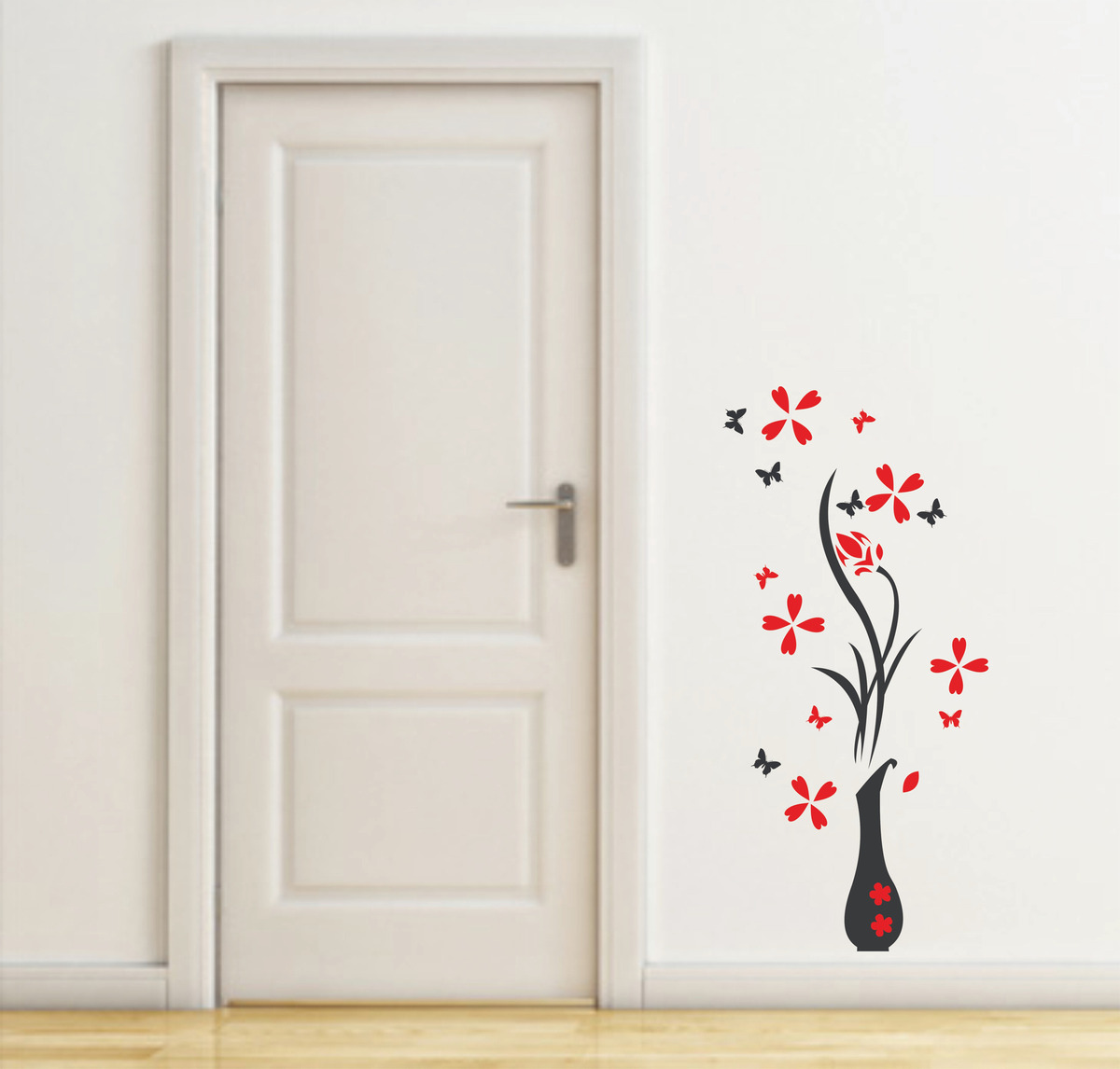 Vinilo Decorativo de corte Flores primavera - Imagen 2