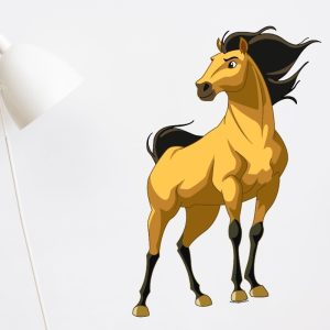 Vinilo Infantil Animales Caballo Spirit 90cm X 60cm