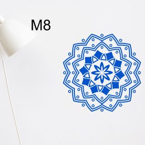 Vinilo Decorativo Mandala M8 Pared 60x60cm 16 Modelos