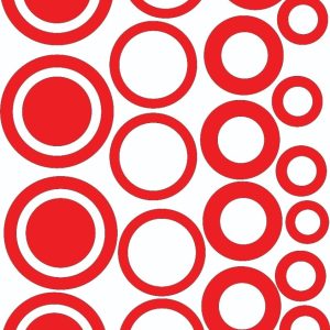 Vinilos Círculos Decorativo Para Pared Vidriera Murales