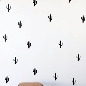Vinilo Infantil Cactus Decorativo Plancha 40cm