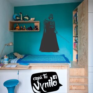 Vinilo Infantil Star Wars Darth Vader Cuerpo Entero 75cm