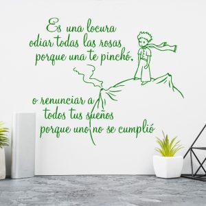 Vinilos Decorativos Frases Pared El Principito 70m X 60