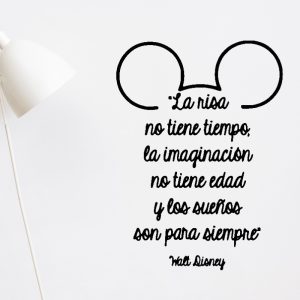 Vinilos Decorativos Frases Pared Walt Disney 80m X 60