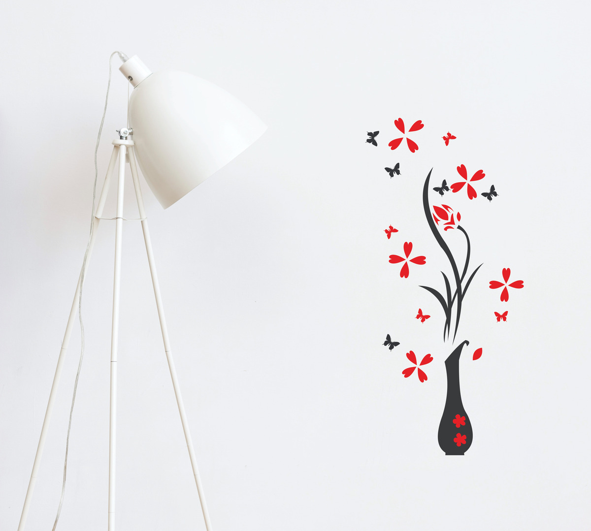 Vinilo Decorativo de corte Flores primavera