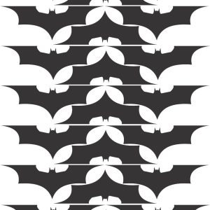 Vinilo Infantil Batman Logo. Decoracion,plancha 40x30m