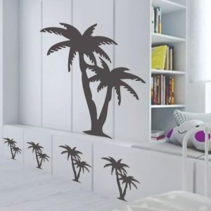 Vinilo Plancha Palmeras Decorativo 40x30cm Creátuvynilo