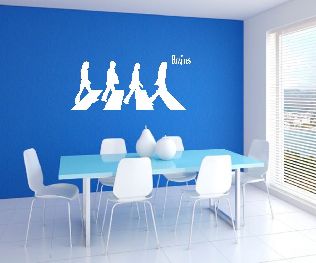 Vinilo Decorativo Musica The Beatles M1. 1.30mts - Imagen 2