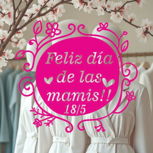 Vinilos Decorativo Vidriera Pared Día De La Madre Modelo 8 - Imagen 8