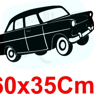 Vinilo Infantil Harry Potter Auto Volador Decorativo Pared