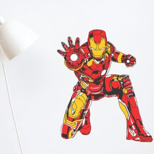 Vinilo Decorativo Iron Man Infantil Mural Impreso 65x60cm