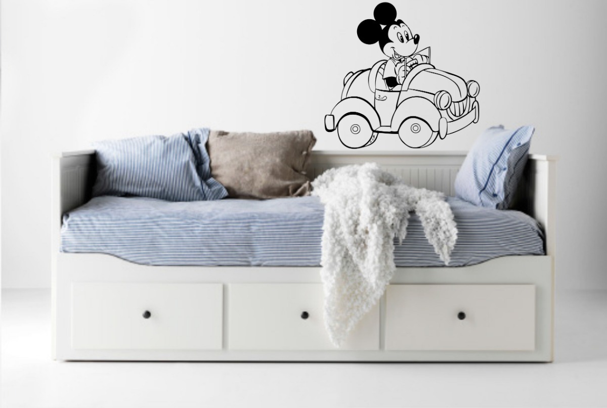 Vinilo Infantil Mickey. Decoracion Varios Modelos 60cm - Imagen 5