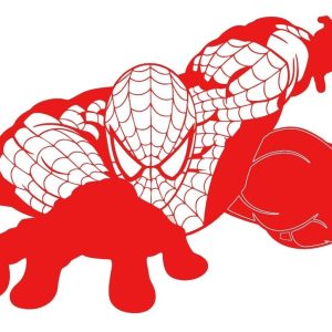 Vinilo Decorativo Spider-man Infantil Pared Cuarto Chico