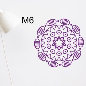 Vinilo Decorativo Mandala M6 Pared 60x60cm 16 Modelos