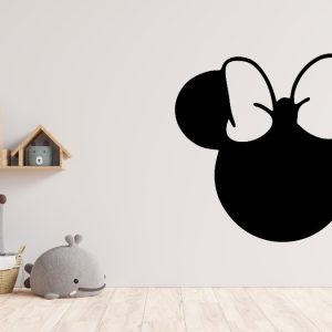 Vinilo Pizarra Minnie Infantil 60cm X 52cm Decorativo