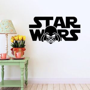 Vinilos Infantil Star Wars Decorativo 3 Modelos 60x40cm