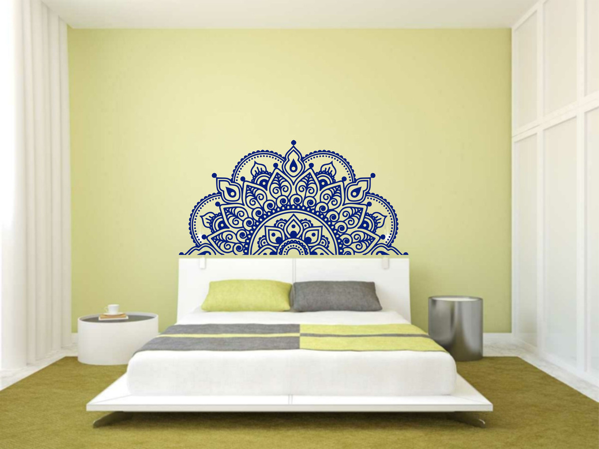 Vinilo Decorativo Pared Medio Mandala 80 Cm X 40cm - Imagen 12