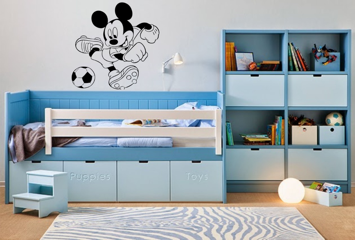 Vinilo Infantil Mickey. Decoracion Varios Modelos 60cm - Imagen 3