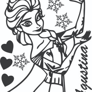 Vinilos Decorativo Infantil Frozen Elsa Con Nombre