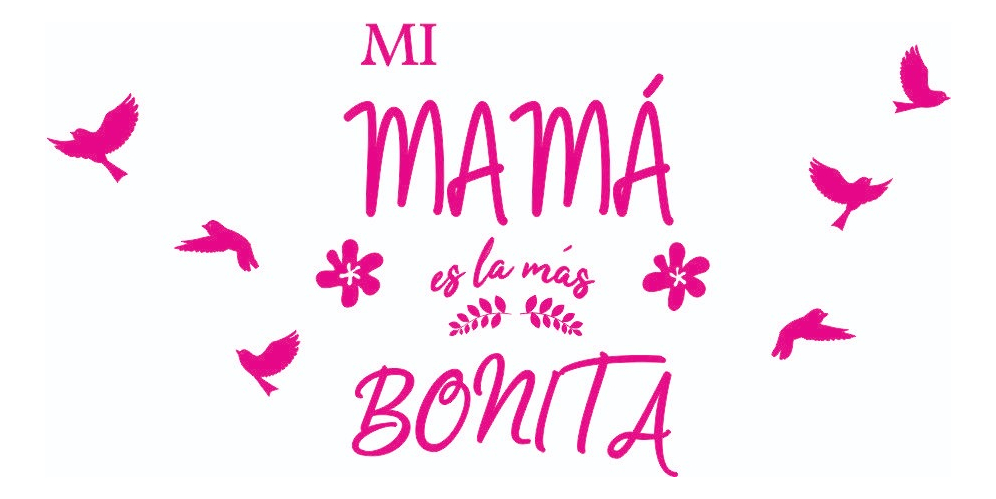 Vinilo Decoracion Vidriera Día De La Madre 6
