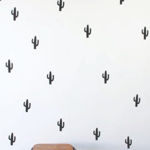 Vinilo Infantil Cactus Plancha Decorativa Creá Tu Vynilo