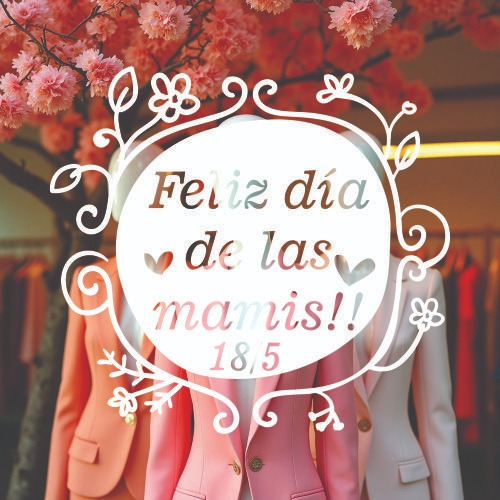 Vinilos Decorativo Vidriera Pared Día De La Madre Modelo 8 - Imagen 4