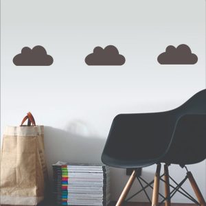 Vinilo Decorativo Pared Nubes Plancha 19unidades