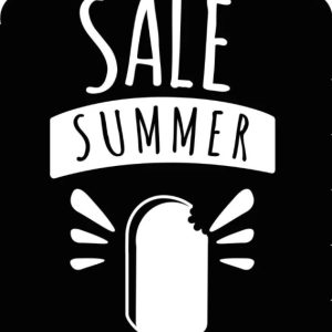 Vinilo Sale Primavera Verano 95*60cm