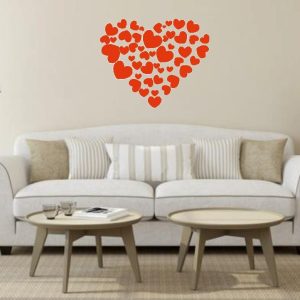 Vinilos Decorativo San Valentin Varios Diseños Vidriera 60cm