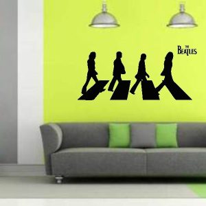 Vinilo Decorativo Musica The Beatles M1. 1.30mts