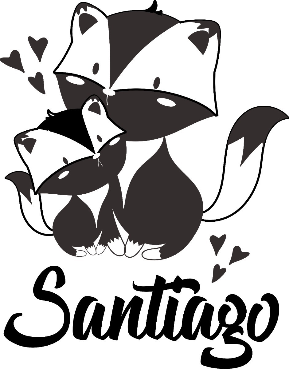 Vinilo Decorativo Infantil Zorro Personalizado Con Nombre - Imagen 2