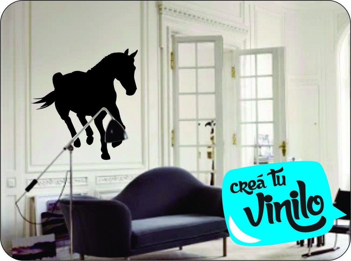 Vinilo Decorativo Caballo Silueta Medida Varia Segun Modelo - Imagen 3