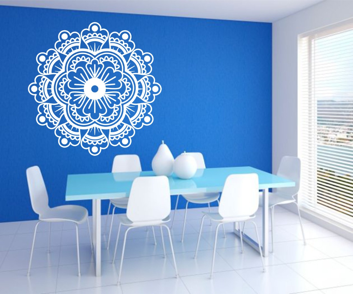 Vinilo Decorativo Pared Mandala 60x60cm Modelo F - Imagen 5