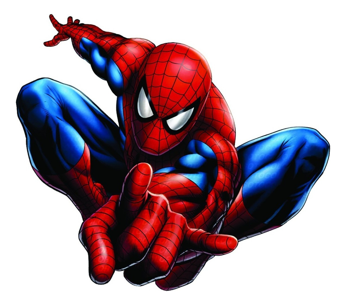 Vinilos Infantil Hombre Araña Decorativo Pared 60x52 Color - Imagen 4