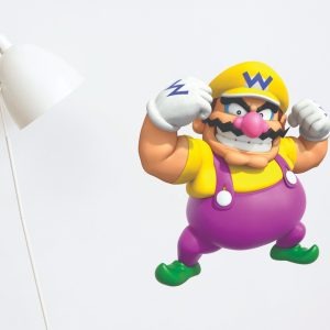 Vinilos Infantil Wario Mario Bros Decorativo Pared 65x60