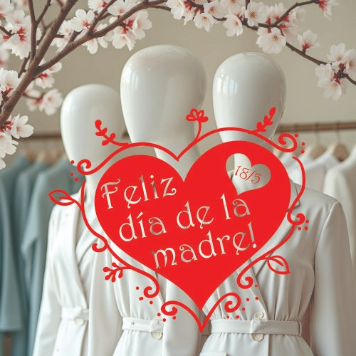 Vinilos Decorativo Vidriera Pared Día De La Madre Modelo 4 - Imagen 2