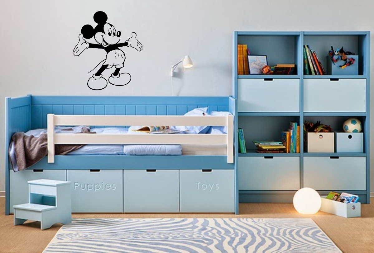 Vinilo Infantil Mickey. Decoracion Varios Modelos 60cm - Imagen 2