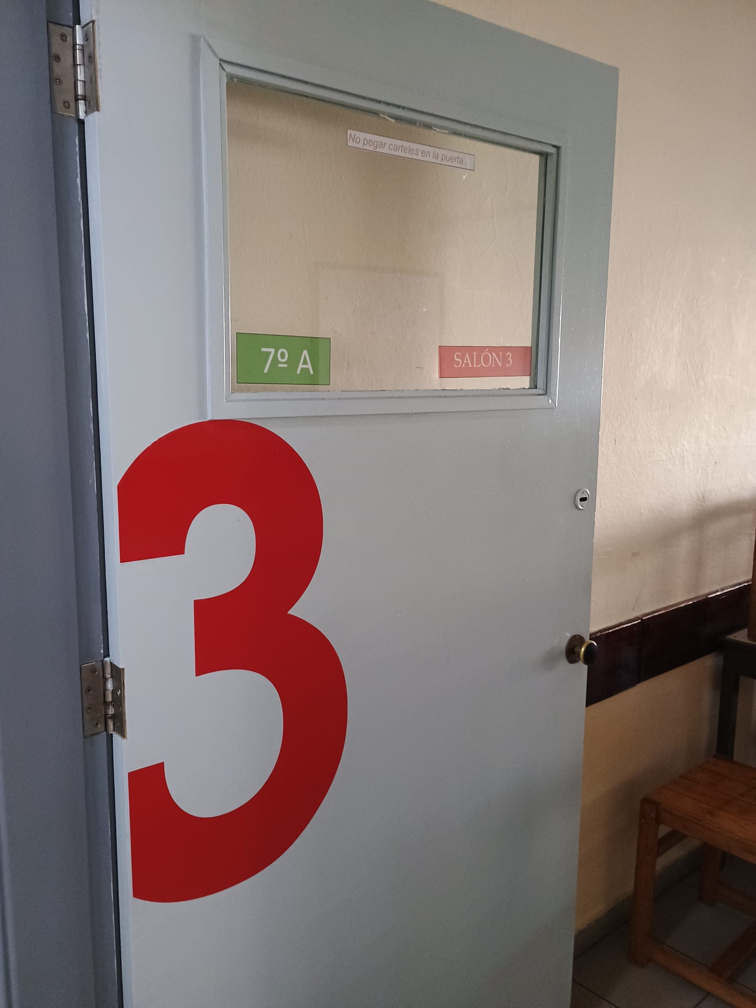 Vinilo Decorativo Numero de aulas - Imagen 4