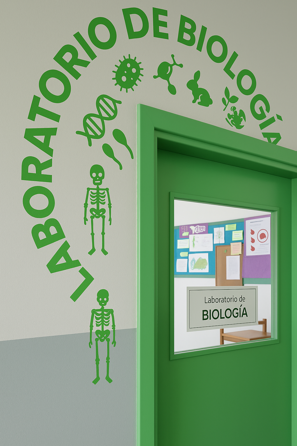 Vinilo Decorativo Proyecto Colegio Nombre de aulas - Imagen 2