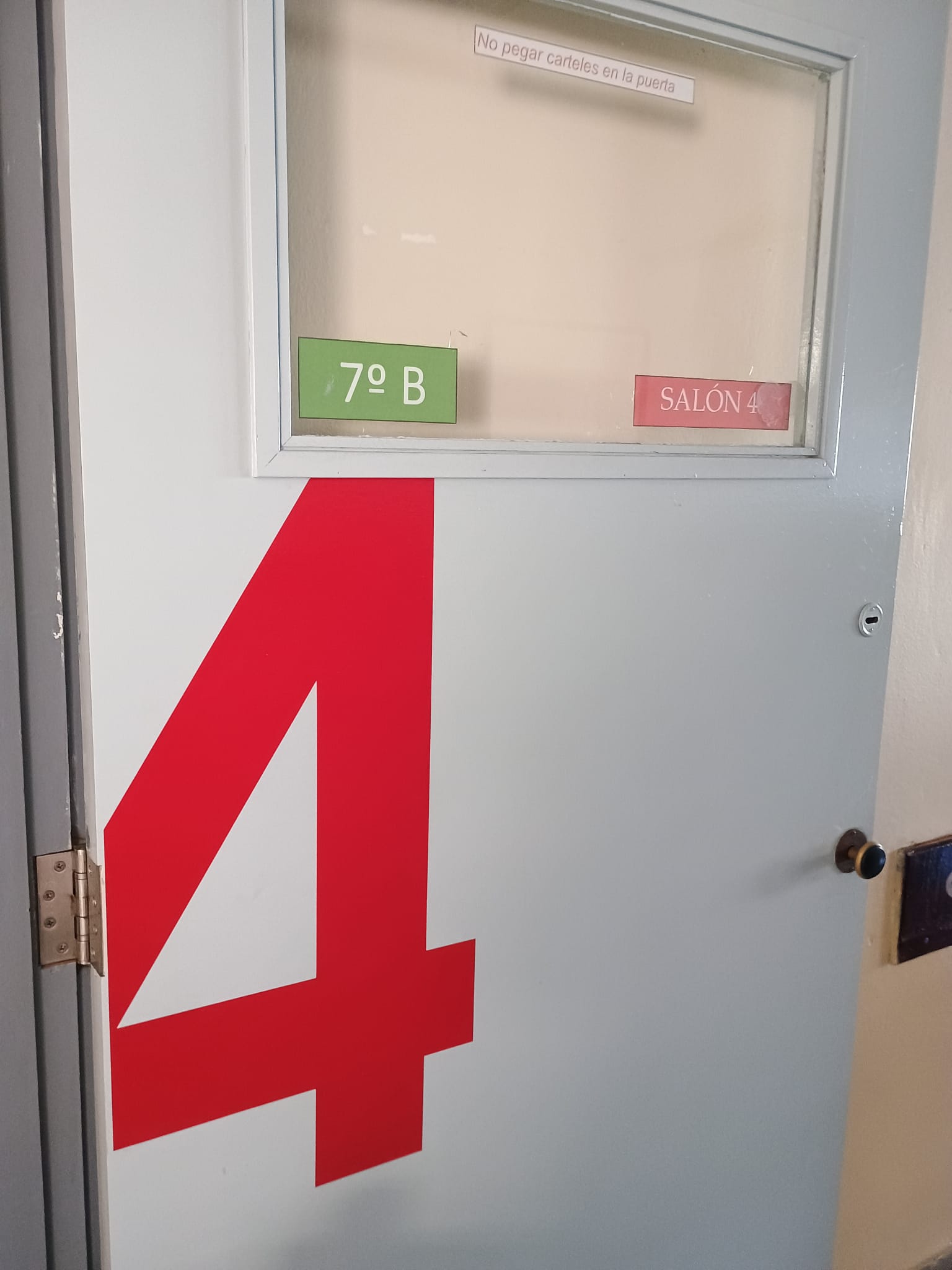 Vinilo Decorativo Numero de aulas - Imagen 5