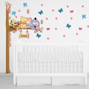 Vinilo Decorativo Winnie Pooh Infantil Impreso 130x60cm