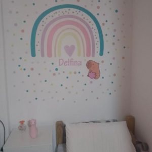 Vinilo Decorativo Habitacion de Delfina