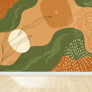 Vinilos impresos Murales diseño abstracto