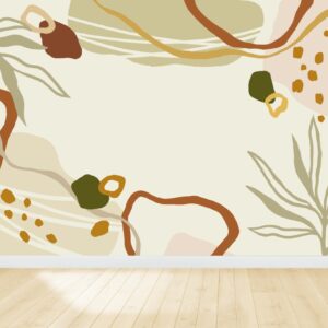 Vinilos impresos Murales Botánico abstracto