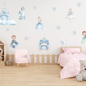 Vinilo Decorativo Reino de nieve Infantil Impreso 1x60cm
