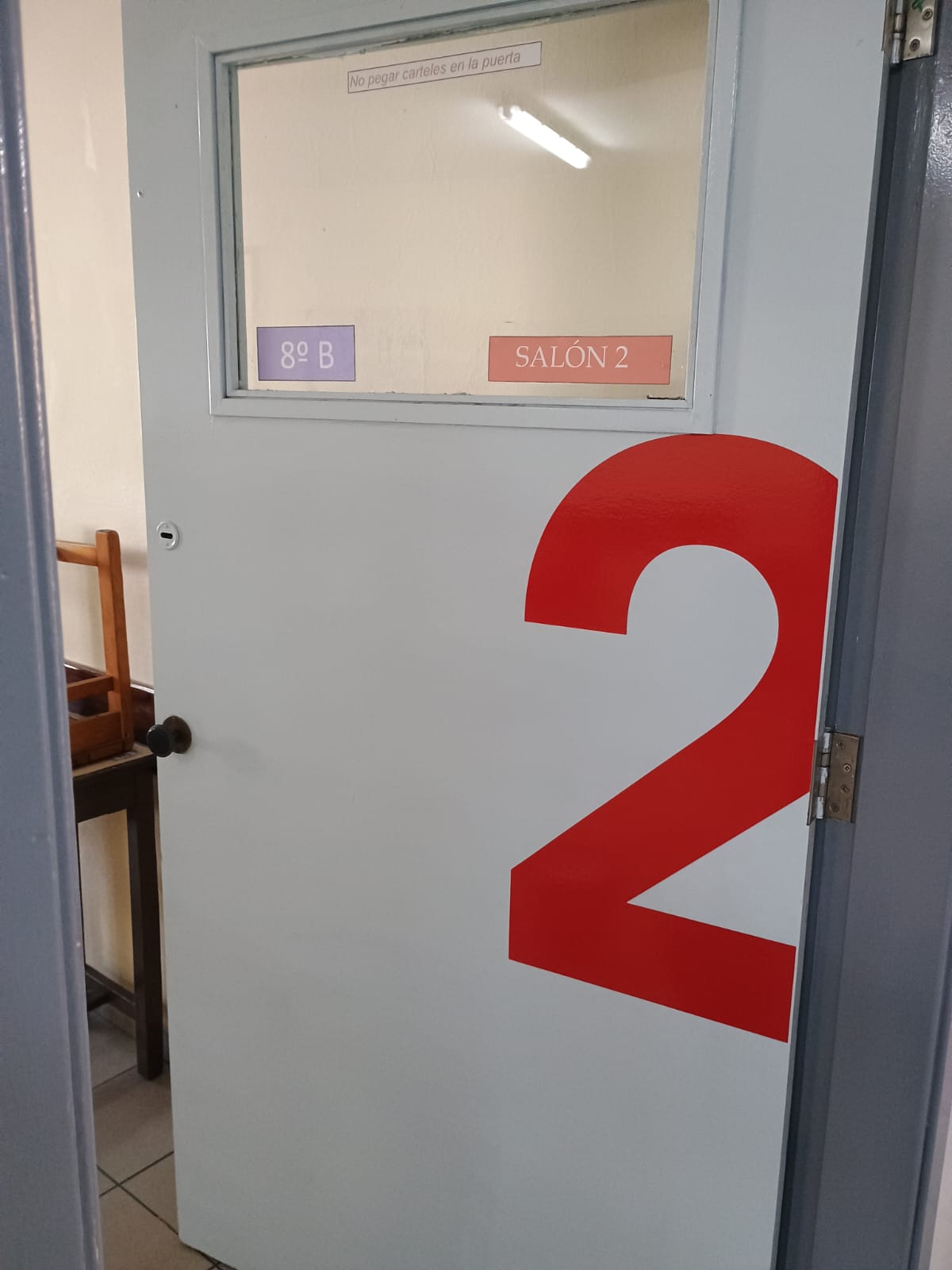 Vinilo Decorativo Numero de aulas - Imagen 3