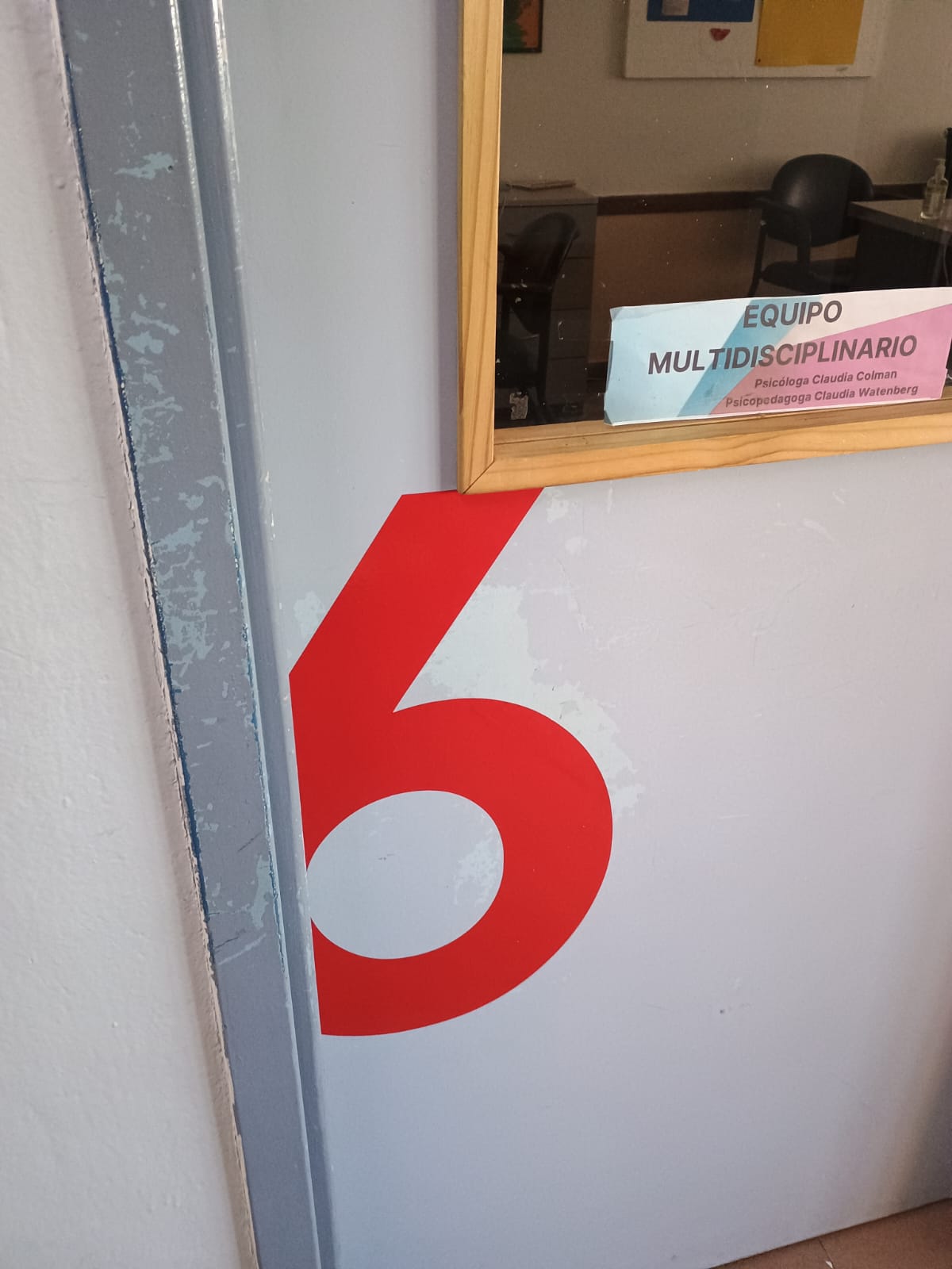 Vinilo Decorativo Numero de aulas - Imagen 7