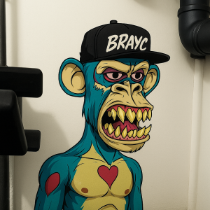 Vinilo Decorativo Impreso Figura Personalizada GYM